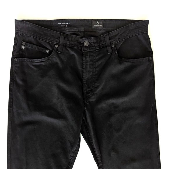 Adriano Goldschmied The Graduate Black Tailored Leg Jeans 34 & 36 - Picture 3 of 7